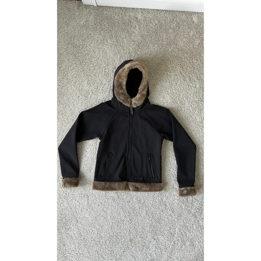 Women’s Marmot Faux Fur Soft Shell Jacket Small